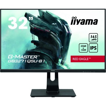 iiyama G-MASTER GB3271QSU-B1 écran plat de PC 80 cm (31.5") 2560 x 1440 pixels Wide Quad HD LED Noir