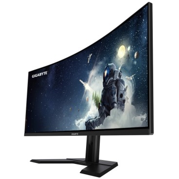 GIGABYTE G34WQC A Moniteur de jeu incurvé 34" WQHD - 3440 x 1440, 1500R, 144Hz, 1ms, 350 cd m², FreeSync Premium, Display