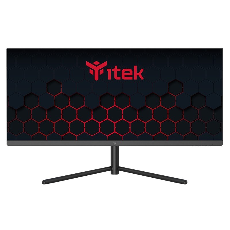 itek GGF LED display 76,2 cm (30") 2560 x 1080 pixels WFHD Noir