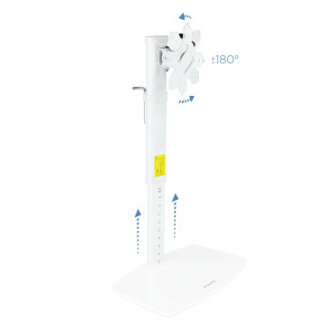 TooQ DB1127TN-W support d'écran plat pour bureau 68,6 cm (27") Blanc