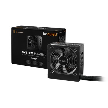 be quiet! System Power 9 | 500W CM unité d'alimentation d'énergie 20+4 pin ATX ATX Noir