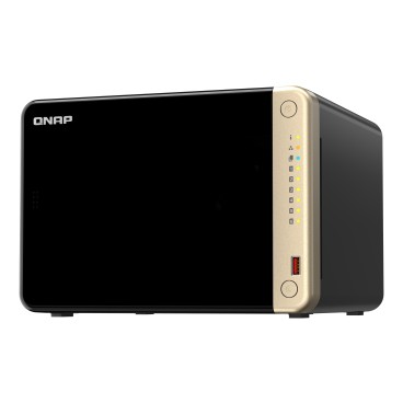 QNAP TS-664 NAS Tower Intel® Celeron® N5095 8 Go DDR4 QNAP QTS Noir