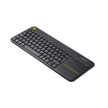 Logitech K400 Plus Tv clavier Universel RF sans fil AZERTY Français Noir