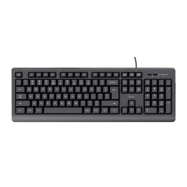 Trust TK-150 clavier Bureau USB Français Noir