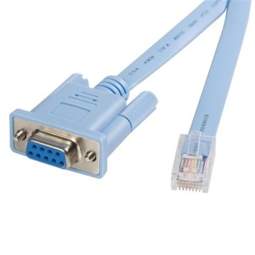 StarTech.com Câble console RJ45 vers DB9 de 1,8m pour routeur Cisco - M F