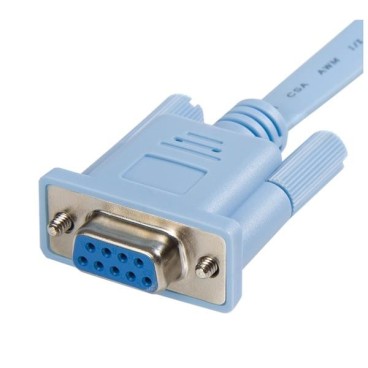 StarTech.com Câble console RJ45 vers DB9 de 1,8m pour routeur Cisco - M F