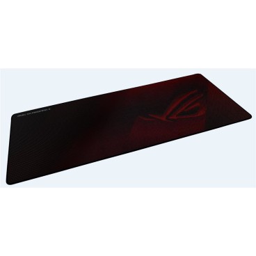 ASUS ROG Strix Scabbard II Tapis de souris de jeu Noir, Rouge