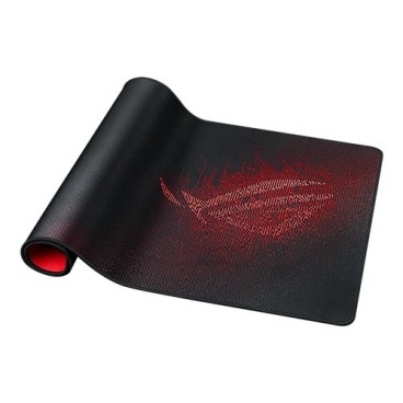 ASUS ROG Sheath Tapis de souris de jeu Noir, Rouge