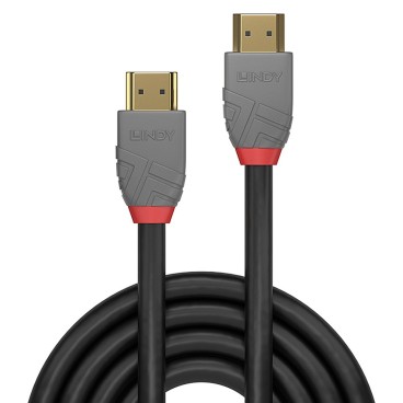 Lindy 36965 câble HDMI 5 m HDMI Type A (Standard) Noir, Gris