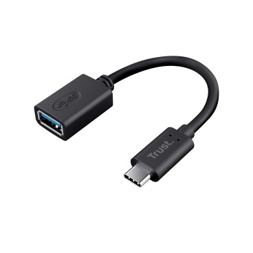 Trust 20967 câble USB 0,09 m USB C USB A Noir