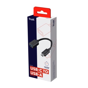 Trust 20967 câble USB 0,09 m USB C USB A Noir