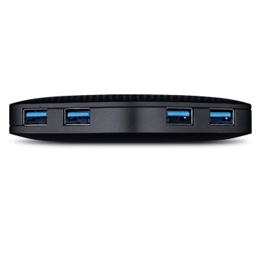 TP-Link UH400 hub & concentrateur USB 3.2 Gen 1 (3.1 Gen 1) Type-A 5000 Mbit s Noir