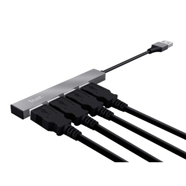 Trust Halyx USB 2.0 480 Mbit s Aluminium