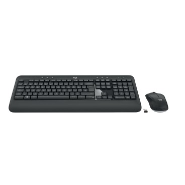 Logitech Advanced MK540 clavier Souris incluse Universel USB AZERTY Français Noir, Blanc