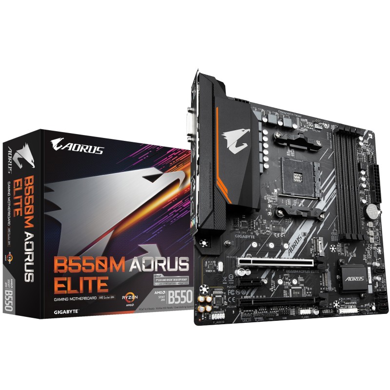 GIGABYTE B550M AORUS ELITE carte mère AMD B550 Emplacement AM4 micro ATX