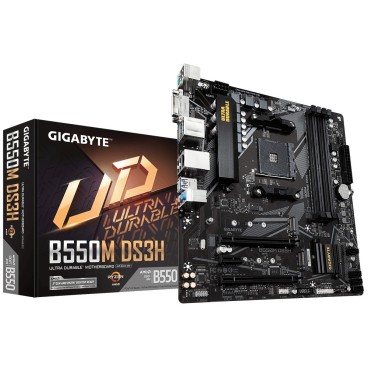 GIGABYTE B550M DS3H carte mère AMD B550 Emplacement AM4 micro ATX