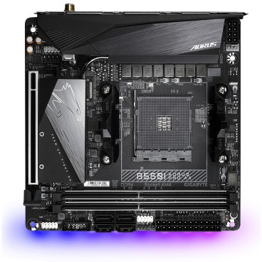 GIGABYTE B550I AORUS PRO AX carte mère AMD B550 Emplacement AM4 mini ITX