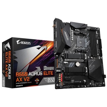 GIGABYTE B550 AORUS ELITE AX V2 carte mère AMD B550 Emplacement AM4 ATX