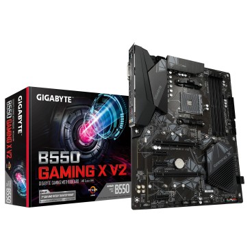 GIGABYTE B550 Gaming X V2 AMD B550 Emplacement AM4 ATX