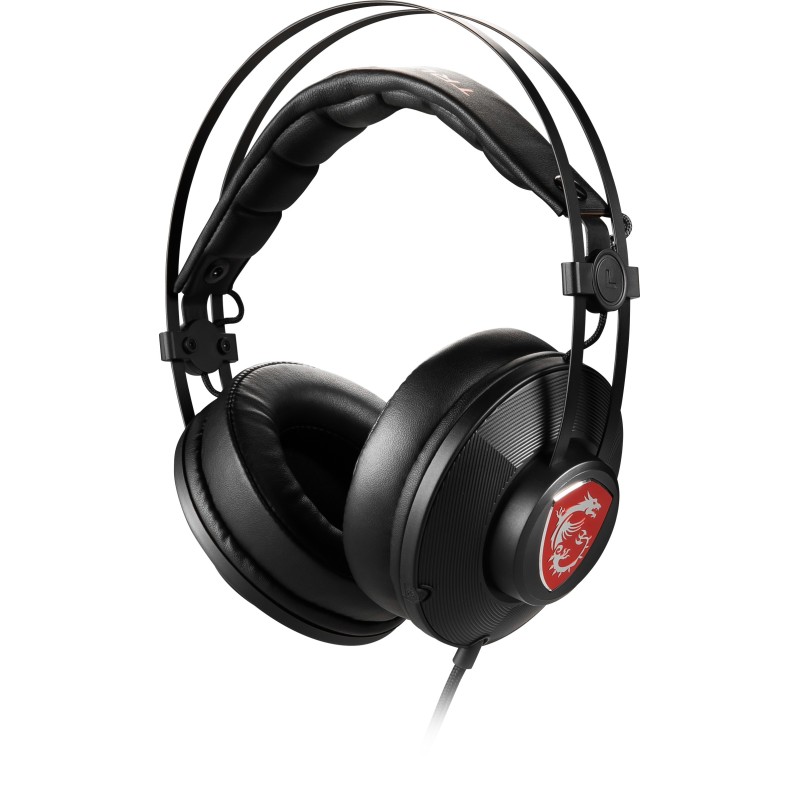 MSI H991 Casque Avec fil Arceau Jouer Noir