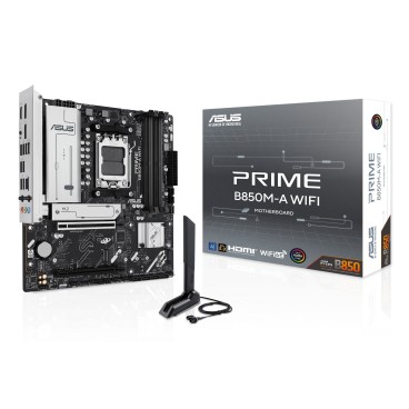 ASUS PRIME B850M-A WIFI AMD B850 Emplacement AM5 micro ATX