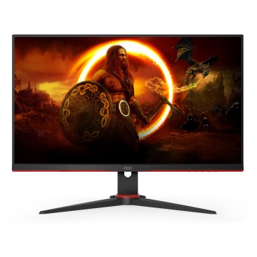 AOC G2 24G2ZE BK LED display 60,5 cm (23.8") 1920 x 1080 pixels Full HD Noir, Rouge