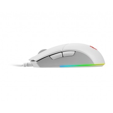 MSI CLUTCH GM11 WHITE souris Jouer Ambidextre USB Type-A Optique 5000 DPI