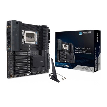 ASUS WRX80E-SAGE SE WIFI AMD WRX80 Socket SP3 ATX étendu