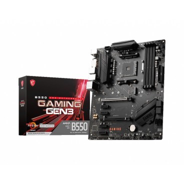 MSI B550 GAMING GEN3 carte mère AMD B550 Emplacement AM4 ATX