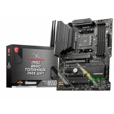 MSI MAG B550 TOMAHAWK MAX WIFI AMD B550 Emplacement AM4 ATX