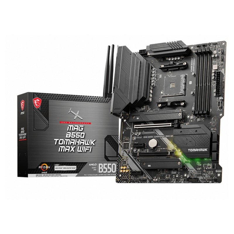 MSI MAG B550 TOMAHAWK MAX WIFI AMD B550 Emplacement AM4 ATX