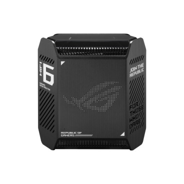 ASUS ROG Rapture GT6 AX10000 AiMesh 1 Pack Tri-bande (2,4 GHz   5 GHz   5 GHz) Wi-Fi 6 (802.11ax) Noir 4 Interne