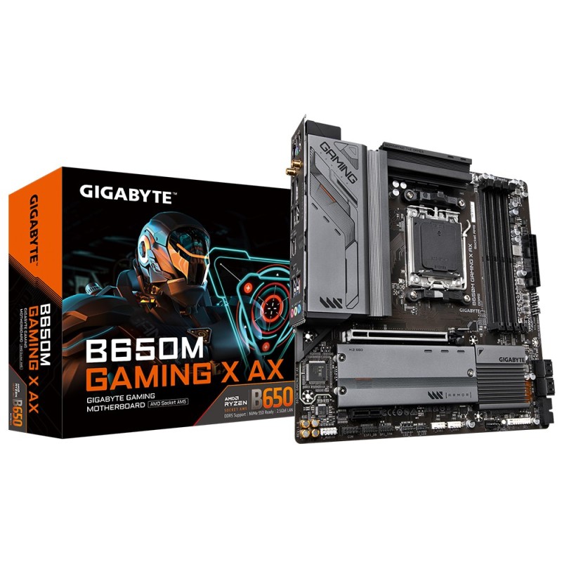 GIGABYTE B650M GAMING X AX carte mère AMD B650 Emplacement AM5 micro ATX