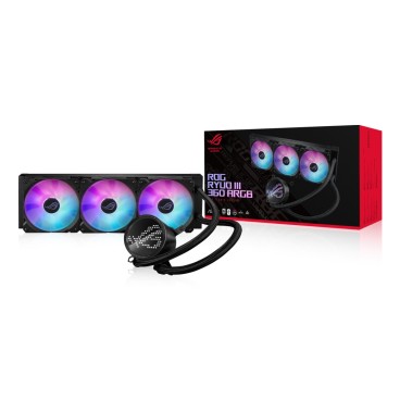 ASUS ROG Ryuo III 360 ARGB Processeur Kit de refroidissement du liquide 12 cm Noir