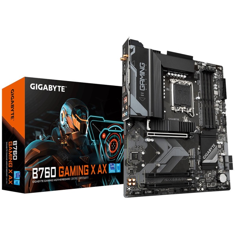 GIGABYTE B760 GAMING X AX carte mère Intel B760 Express LGA 1700 ATX