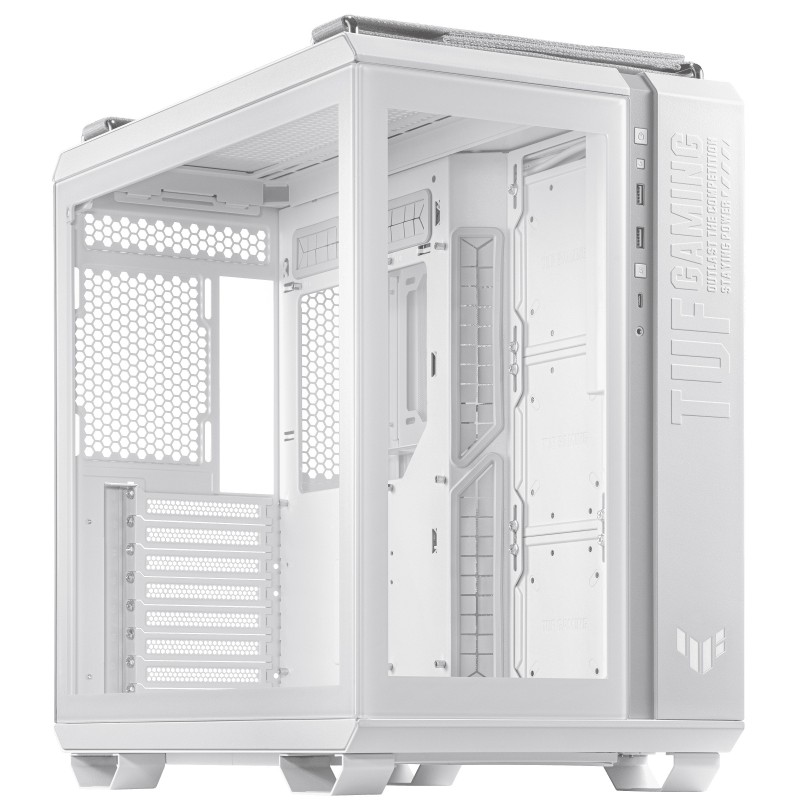 ASUS TUF Gaming GT502 Midi Tower Blanc