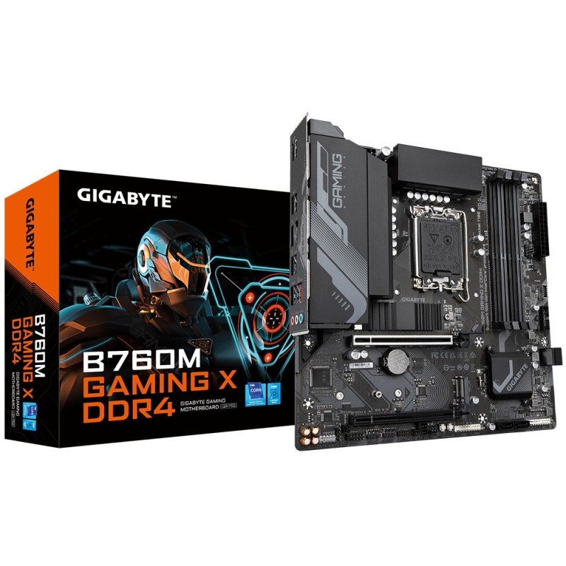 GIGABYTE B760M GAMING X DDR4 carte mère Intel B760 Express LGA 1700 micro ATX