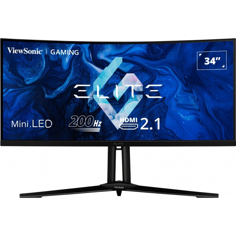 Viewsonic XG341C-2K écran plat de PC 86,4 cm (34") 3440 x 1440 pixels UltraWide Quad HD Noir