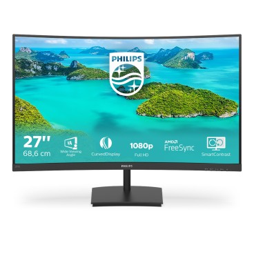 Philips E Line 271E1SCA 00 LED display 68,6 cm (27") 1920 x 1080 pixels Full HD LCD Noir