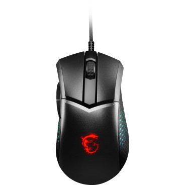 MSI CLUTCH GM51 LIGHTWEIGHT souris Jouer Droitier USB Type-A Optique 26000 DPI