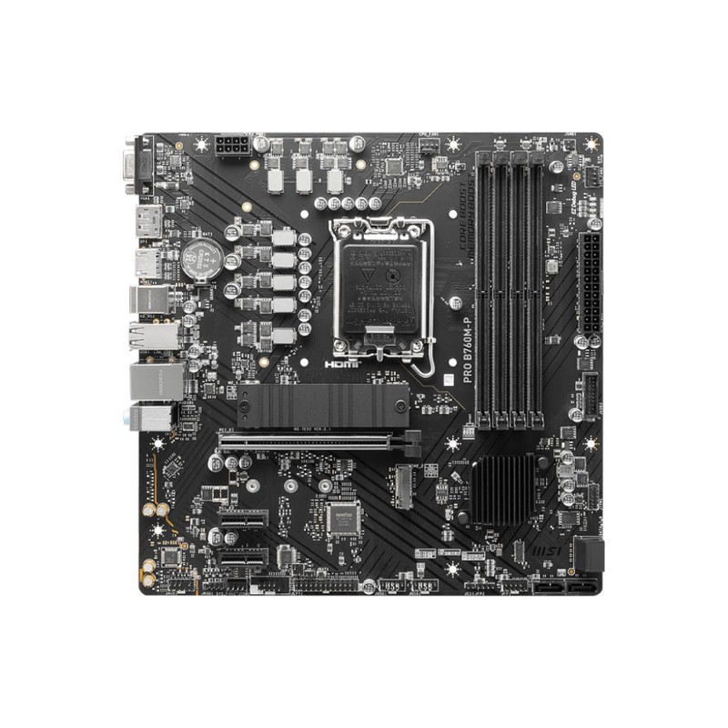 MSI PRO B760M-P carte mère Intel B760 LGA 1700 micro ATX