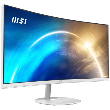 MSI Pro MP341CQW écran plat de PC 86,4 cm (34") 3440 x 1440 pixels UltraWide Quad HD Blanc