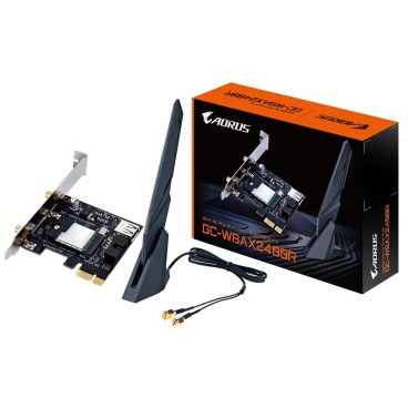 GIGABYTE GC-WBAX2400R carte réseau Interne WLAN   Bluetooth 2400 Mbit s