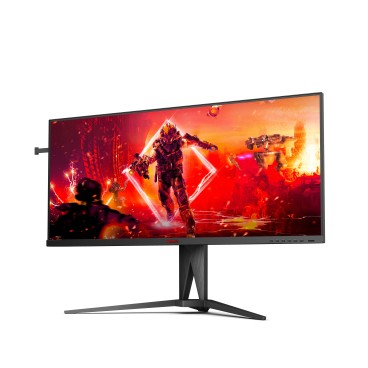 AOC AGON 5 AG405UXC écran plat de PC 100,3 cm (39.5") 3440 x 1440 pixels Wide Quad HD LCD Noir