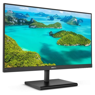 Philips E Line 245E1S 00 LED display 60,5 cm (23.8") 2560 x 1440 pixels 2K Ultra HD LCD Noir