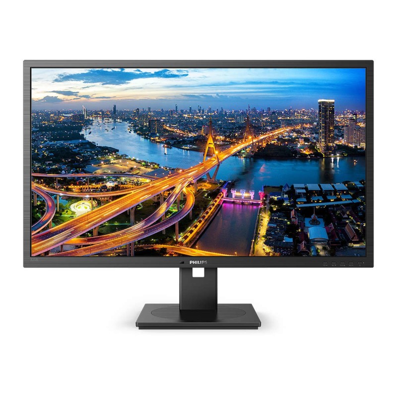 Philips B Line 325B1L 00 écran plat de PC 80 cm (31.5") 2560 x 1440 pixels 2K Ultra HD LCD Noir