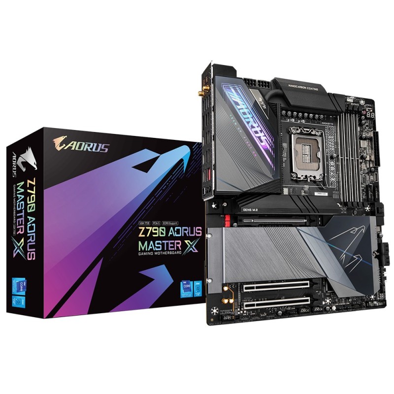 GIGABYTE Z790 AORUS MASTER X carte mère Intel Z790 Express LGA 1700 ATX étendu