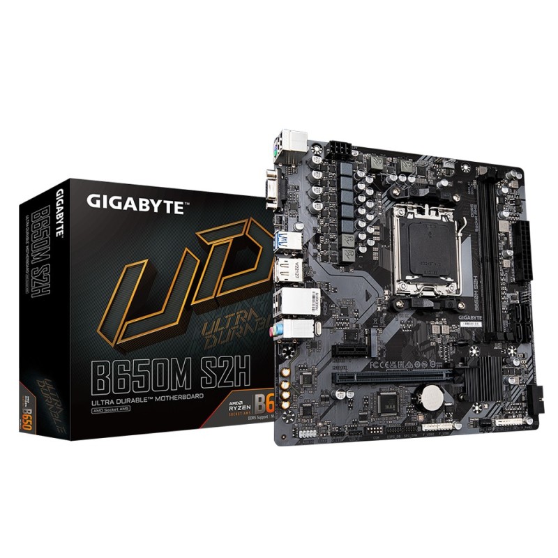 GIGABYTE B650M S2H carte mère AMD B650 Emplacement AM5 micro ATX