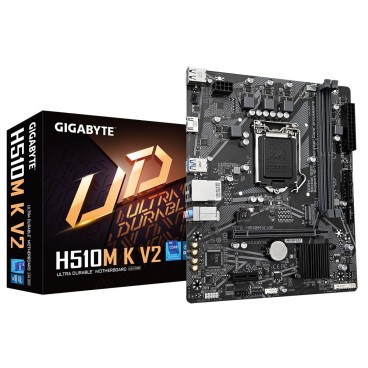 GIGABYTE H510M K V2 carte mère Intel H470 Express LGA 1200 (Socket H5) micro ATX