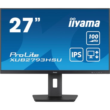 iiyama ProLite écran plat de PC 68,6 cm (27") 1920 x 1080 pixels Full HD LED Noir